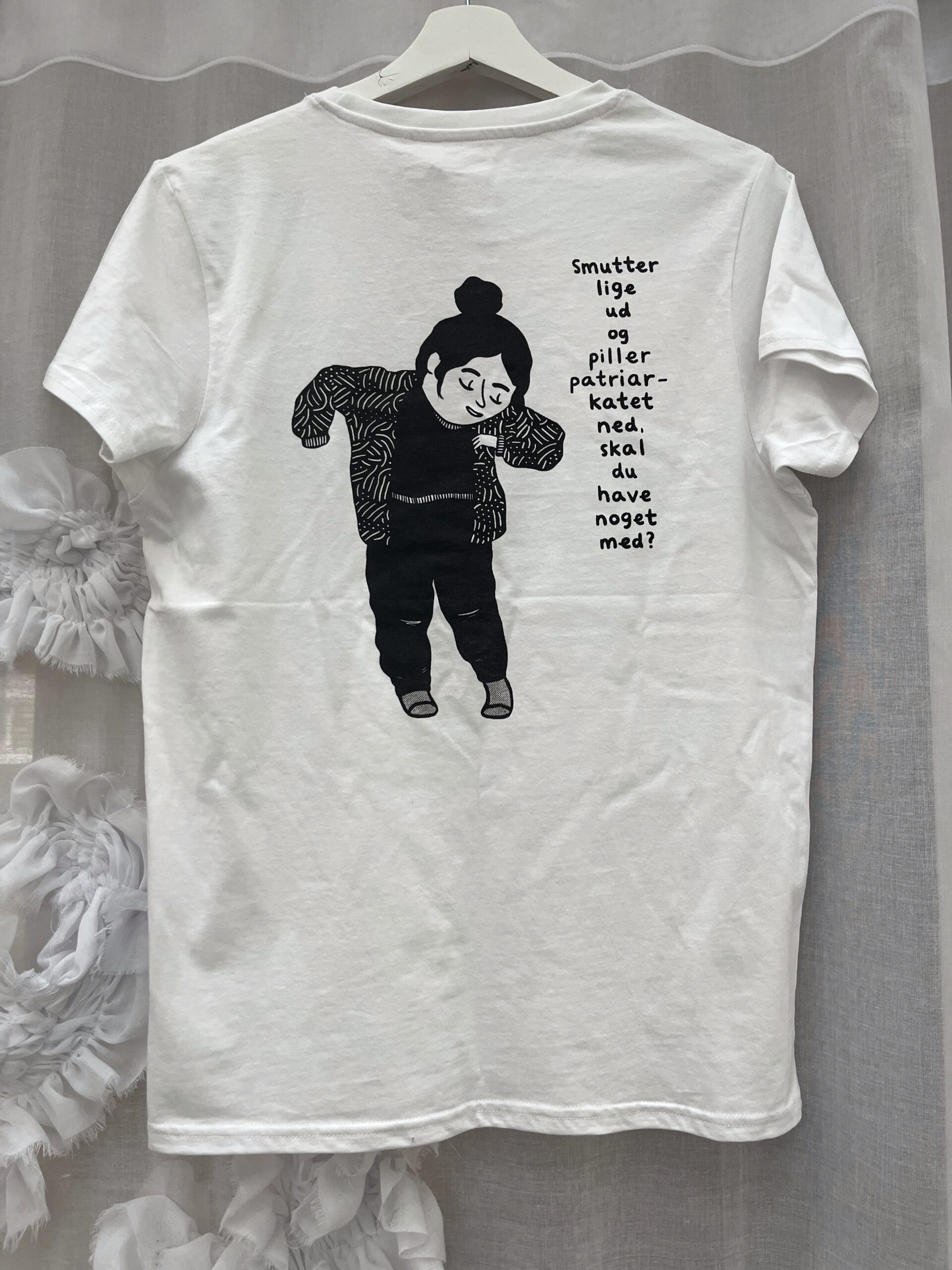 Smutter Lige t-shirt hvid