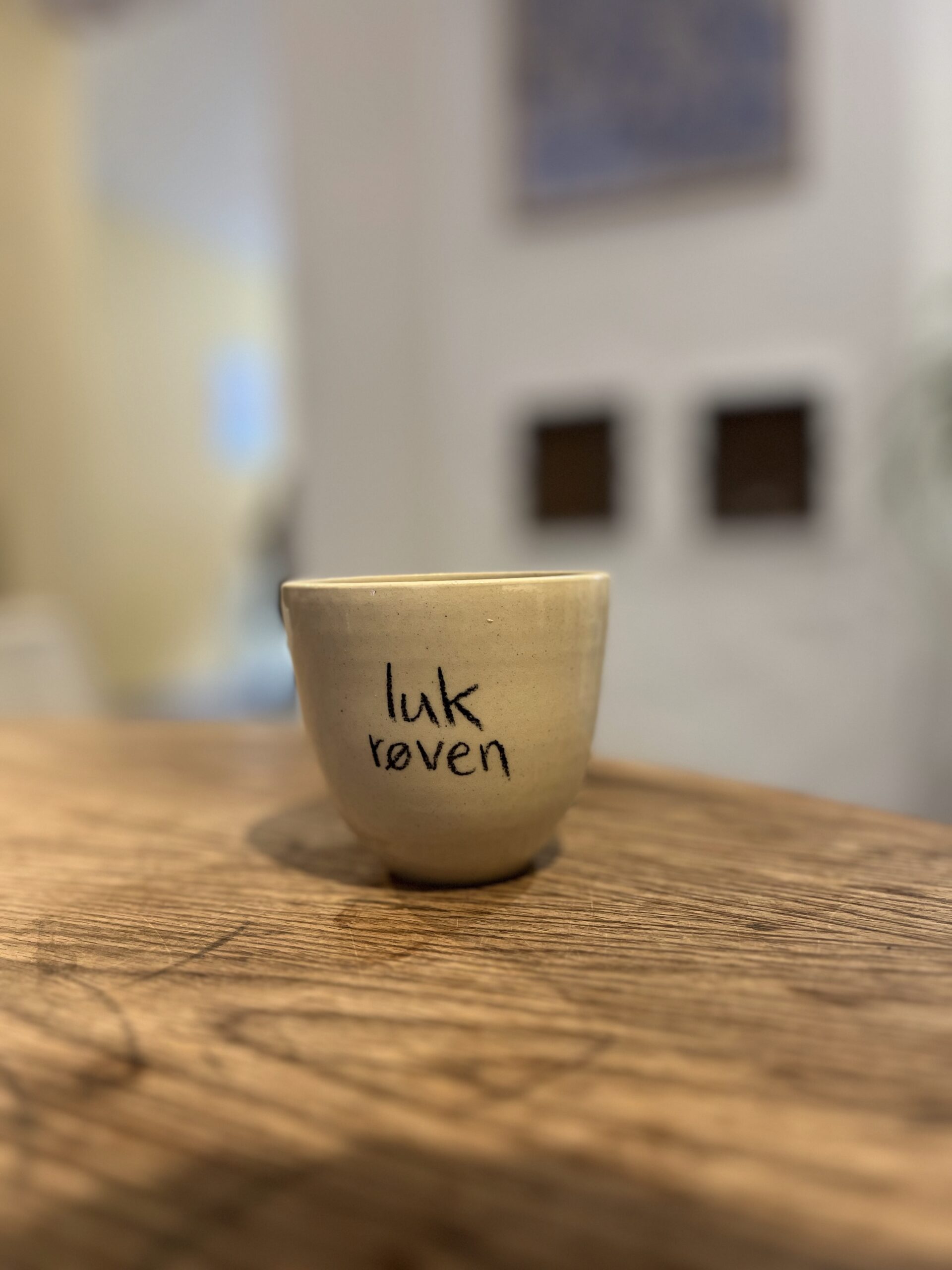 Luk Røven Søster til Søster kop